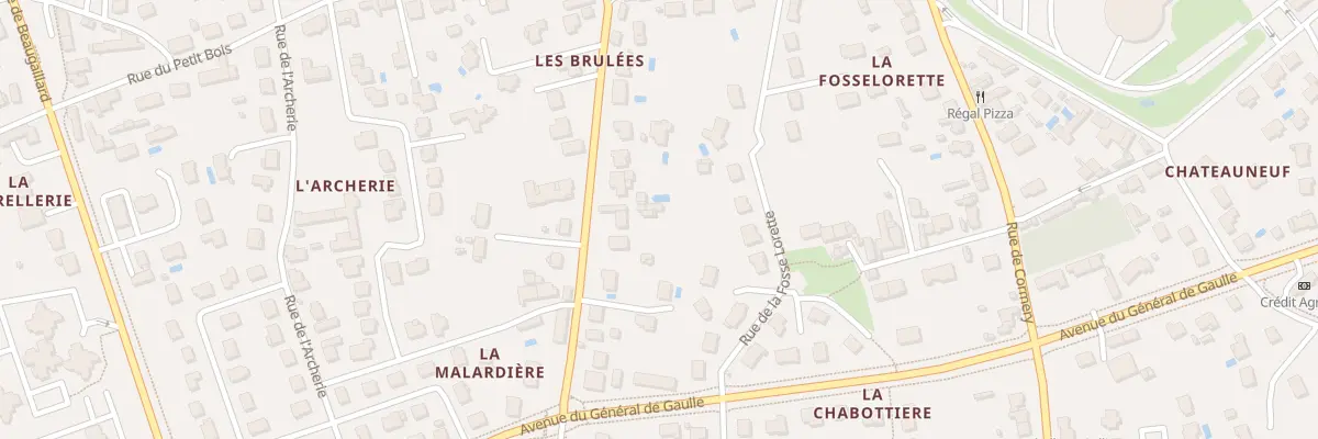 Plan du 106 Rue Léon Brûlon à Saint-Avertin