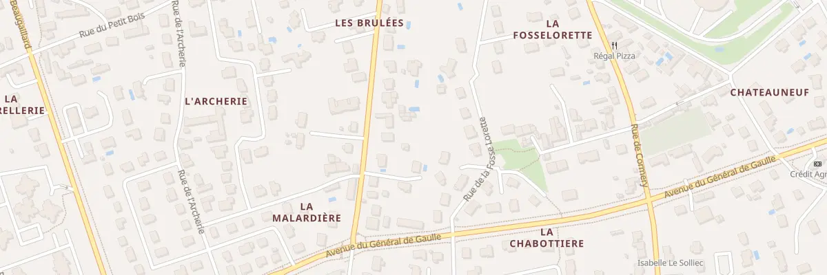 Plan du 108 Rue Léon Brûlon à Saint-Avertin