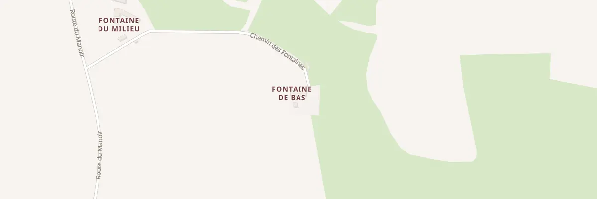 Plan du 241 Fontaine de Bas à Berd’huis