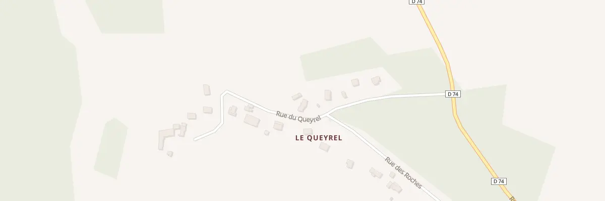 Plan du 270 Rue du Queyrel à Brantôme en Périgord