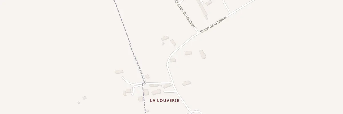 Plan du 12 La Louverie à Beaulieu