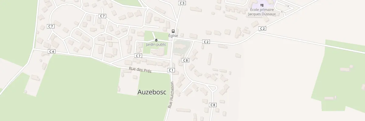 Plan du 1 Res Le Presbytere à Auzebosc