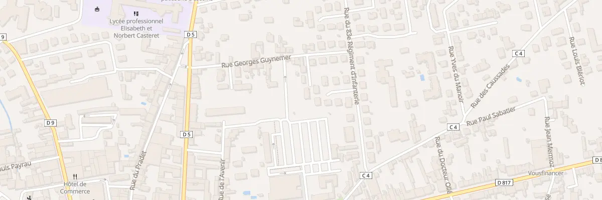Plan du 22 Rue Guynemer à Saint-Gaudens