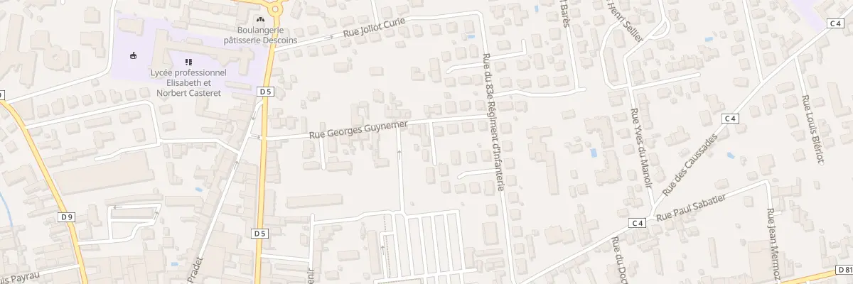 Plan du 24C Rue Guynemer à Saint-Gaudens
