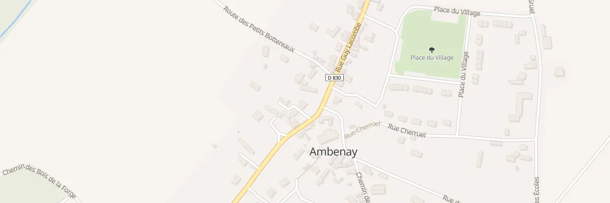Plan du 7 Rue Arthur Lebon à Ambenay