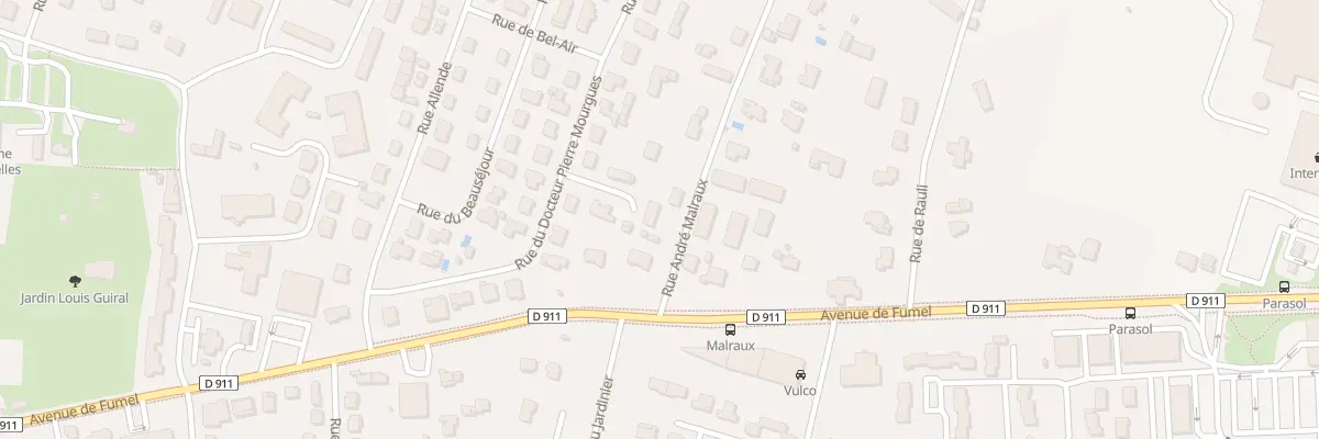 Plan du 22 Rue du Docteur Pierre Mourgues à Villeneuve-sur-Lot