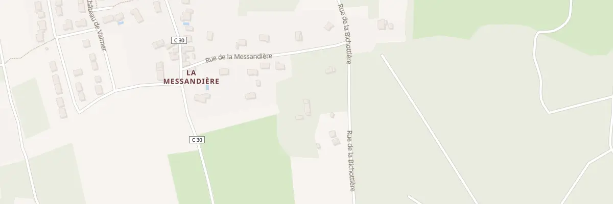 Plan du 4 Rue de la Messandière à Veigné