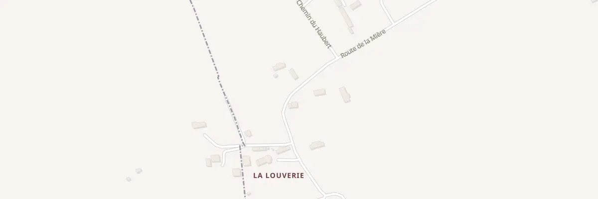 Plan du 10 La Louverie à Beaulieu