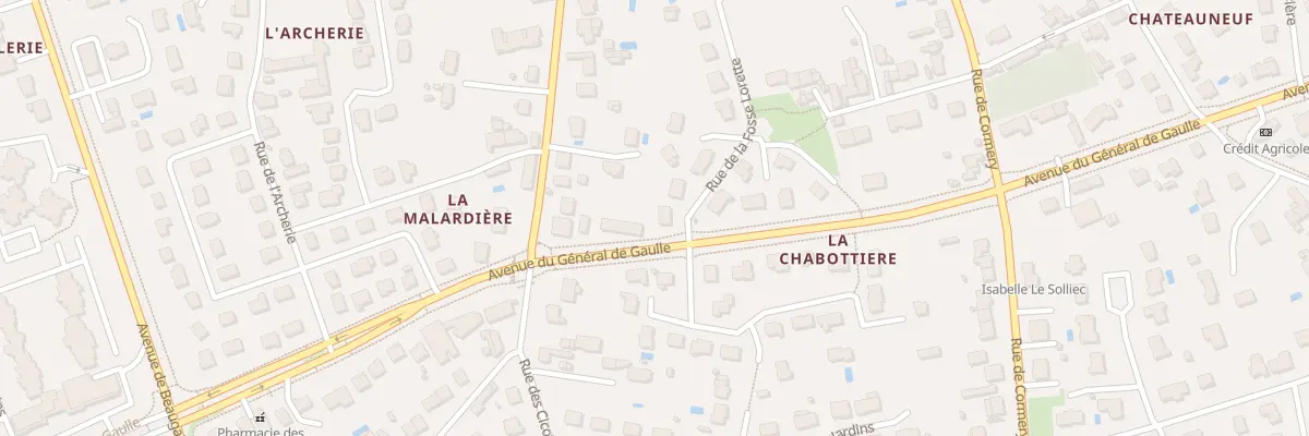 Plan du 27 Rue de la Fosse Lorette à Saint-Avertin