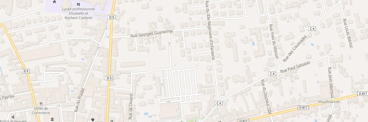Plan du 24E Rue Guynemer à Saint-Gaudens