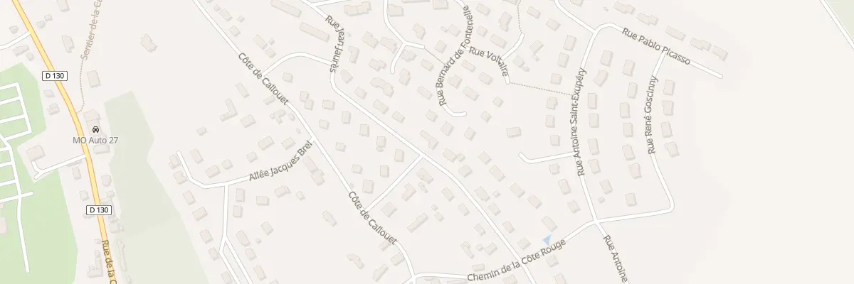 Plan du 25 Rue Jean Jaures à Brionne