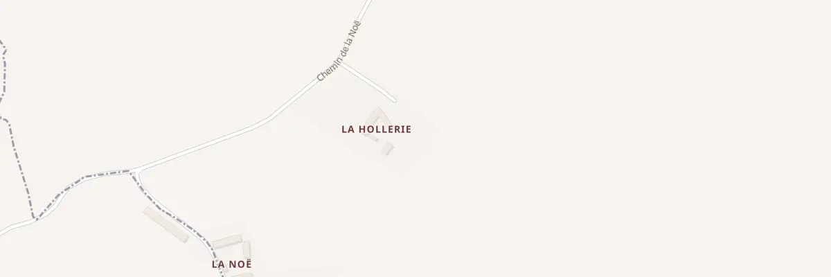 Plan du 5005 La Hollerie à Berd’huis