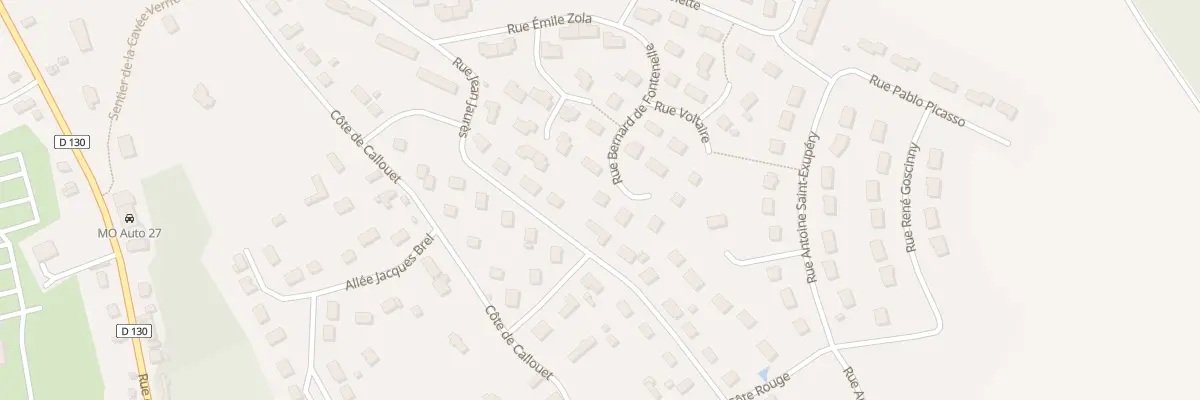 Plan du 10 Rue Bernard de Fontenelle à Brionne