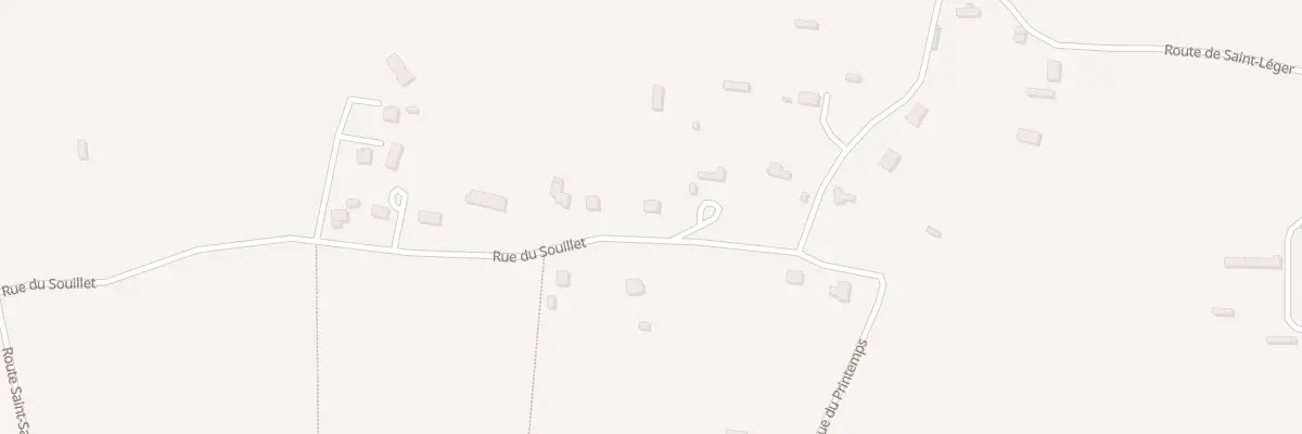 Plan du 320 Rue du Souillet à Écaquelon