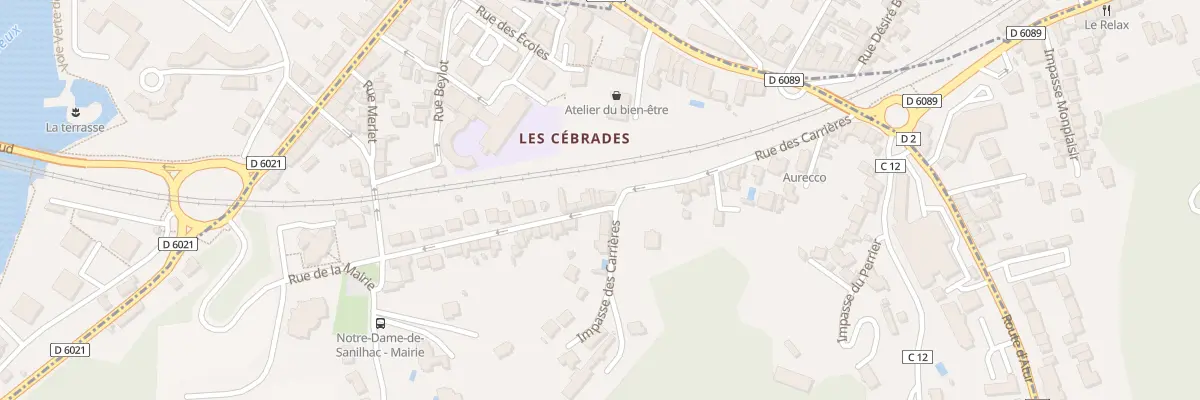 Plan du 29 Rue des Carrières à Sanilhac
