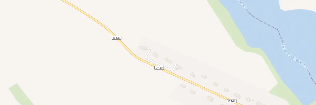 Plan du 5733 Au Chateau à Lussan