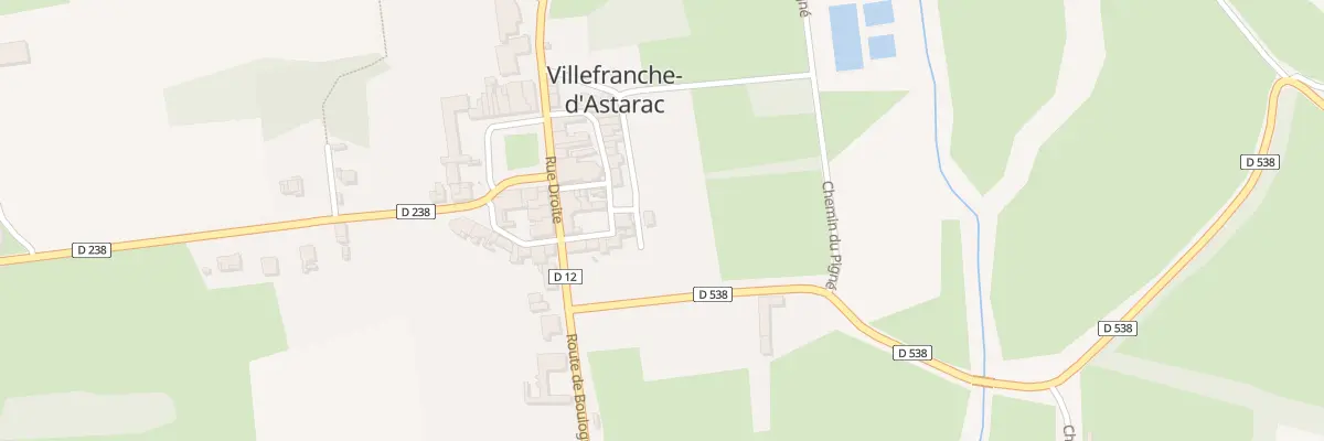 Plan du 5157 Le Village à Villefranche-d’Astarac