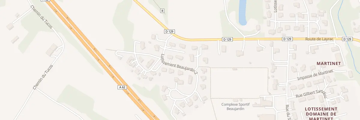 Plan du 7 Lot Beaujardin 2 à Caudecoste
