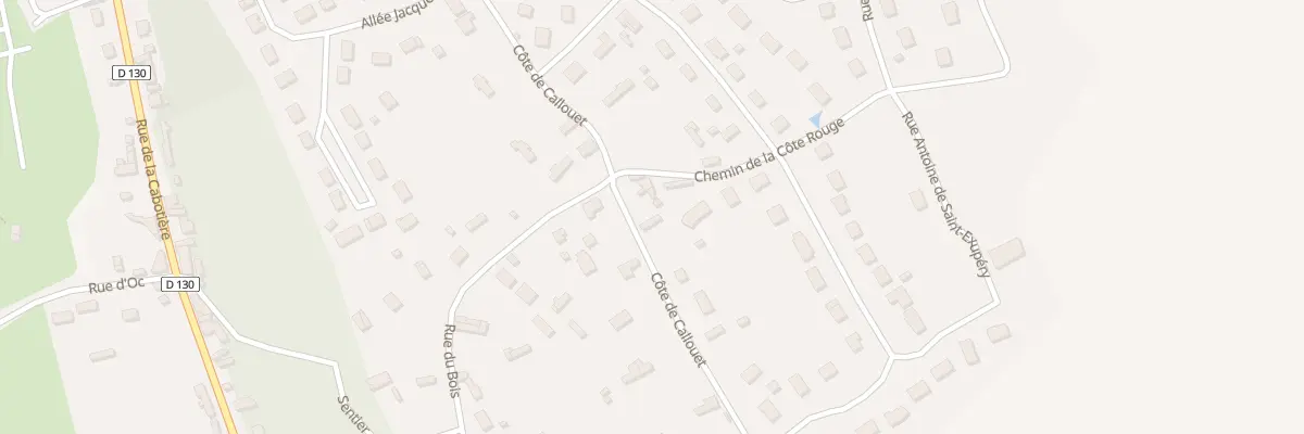Plan du 45 Côte de Callouet à Brionne