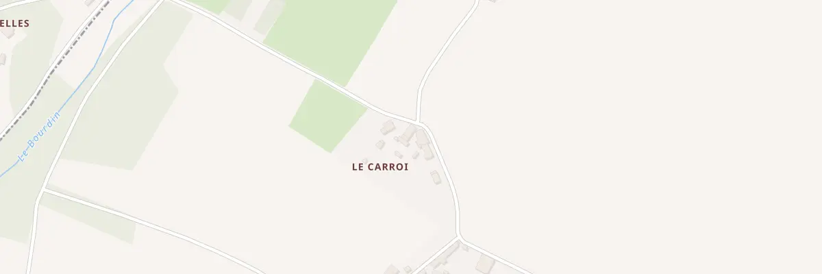 Plan du 86 Le Carroi à Saint-Branchs