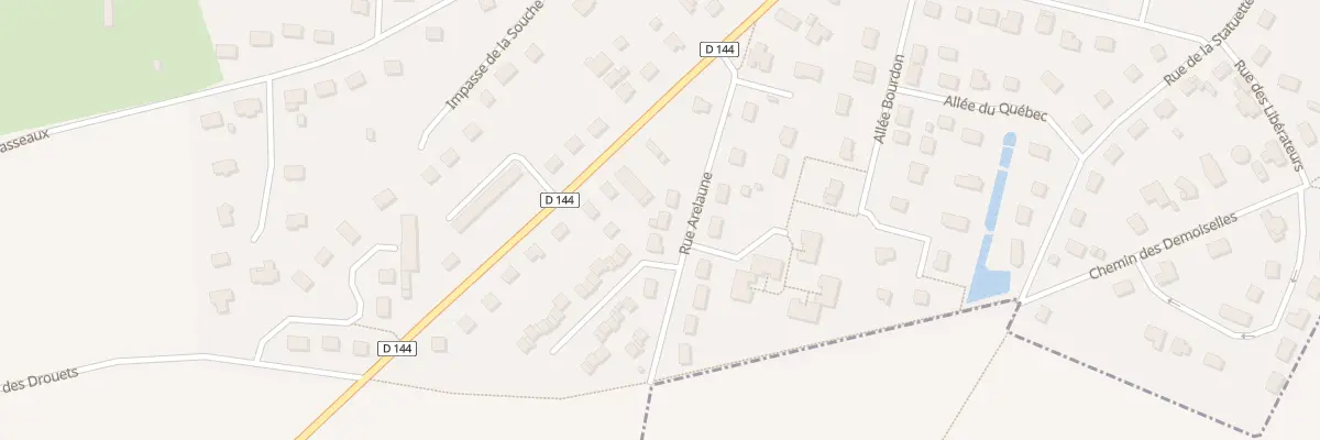 Plan du 6 Rue Arelaune à Routot