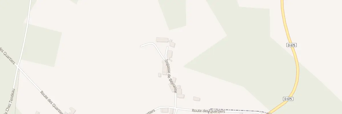 Plan du 1601 Imp de Beyranne à Champniers-et-Reilhac