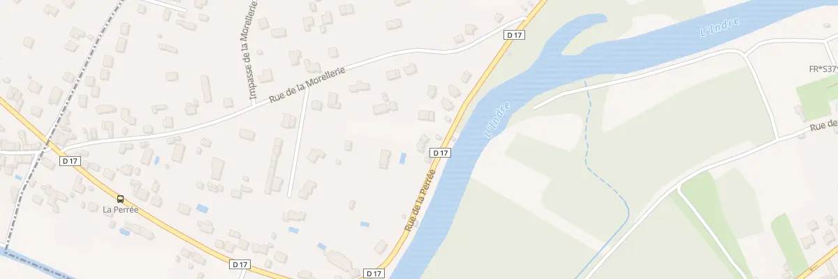 Plan du 38 Rue de la Perrée à Veigné