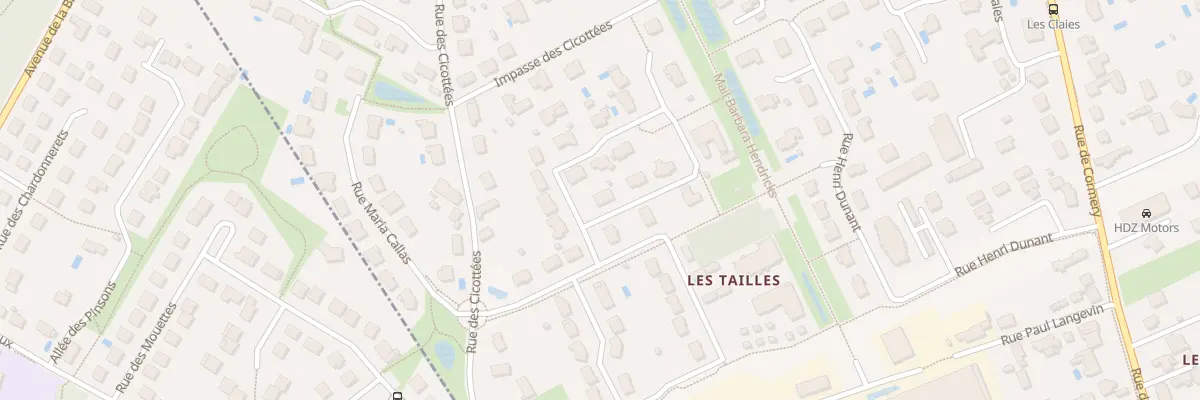 Plan du 11 Rue Amalia Rodrigues à Saint-Avertin