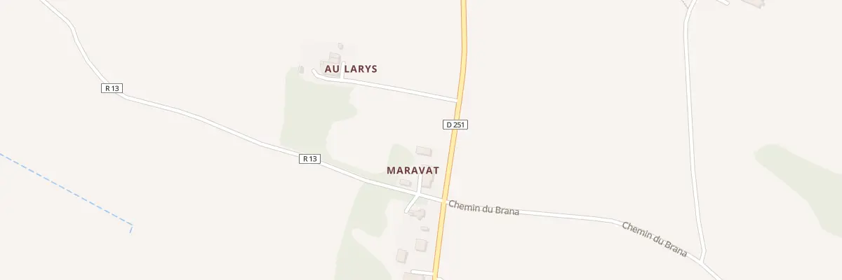 Plan du 5024 A Las Gourgues à Brugnens
