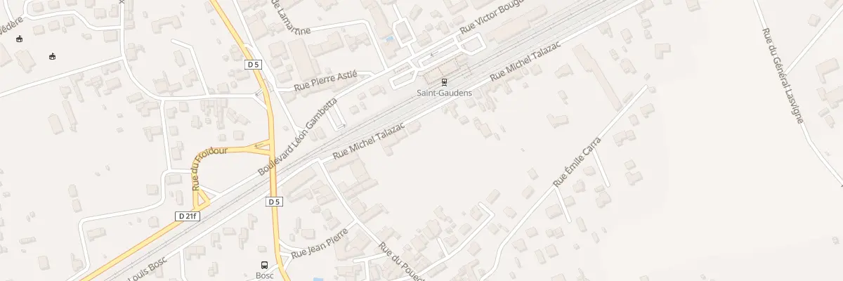 Plan du 12 Rue Michel Talazac à Saint-Gaudens