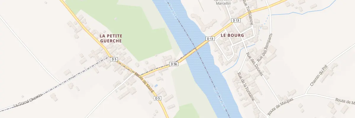Plan du 35 Rue du Pont à Leugny