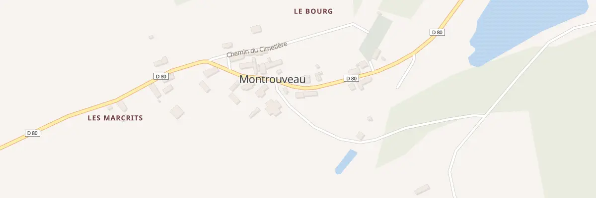 Plan du 7 Rue Principale à Montrouveau