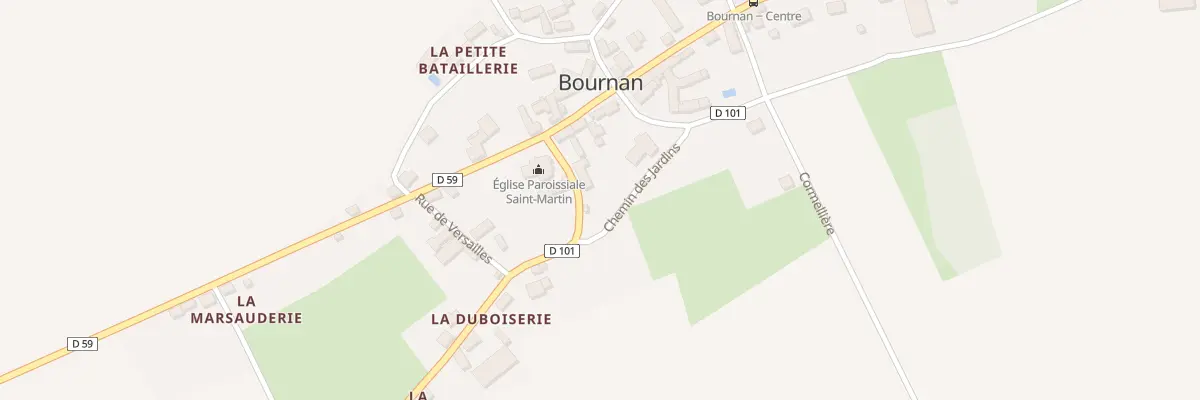 Plan du 1 Rue de l’Esves à Bournan