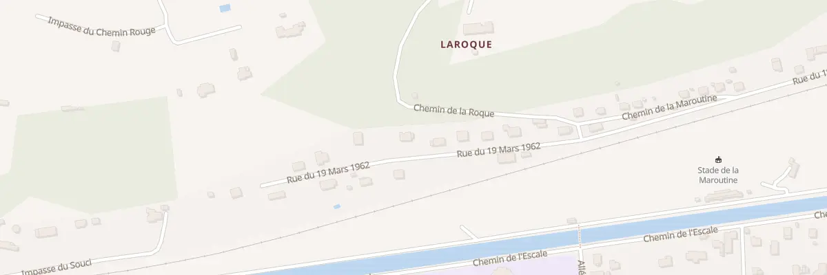 Plan du 752 Rue du 19 Mars 1962 à Lalinde