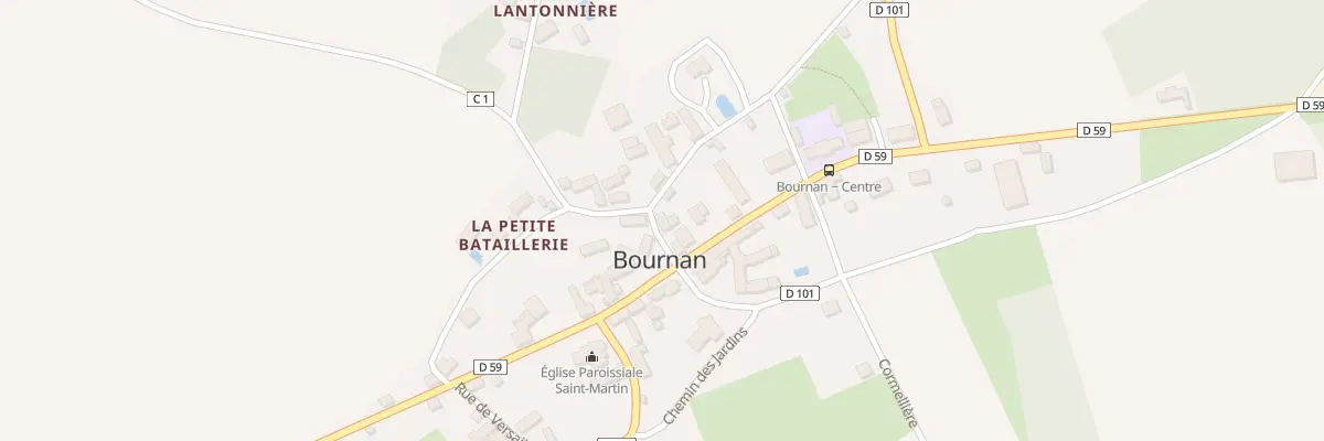 Plan du 5 Pl de la Mairie à Bournan