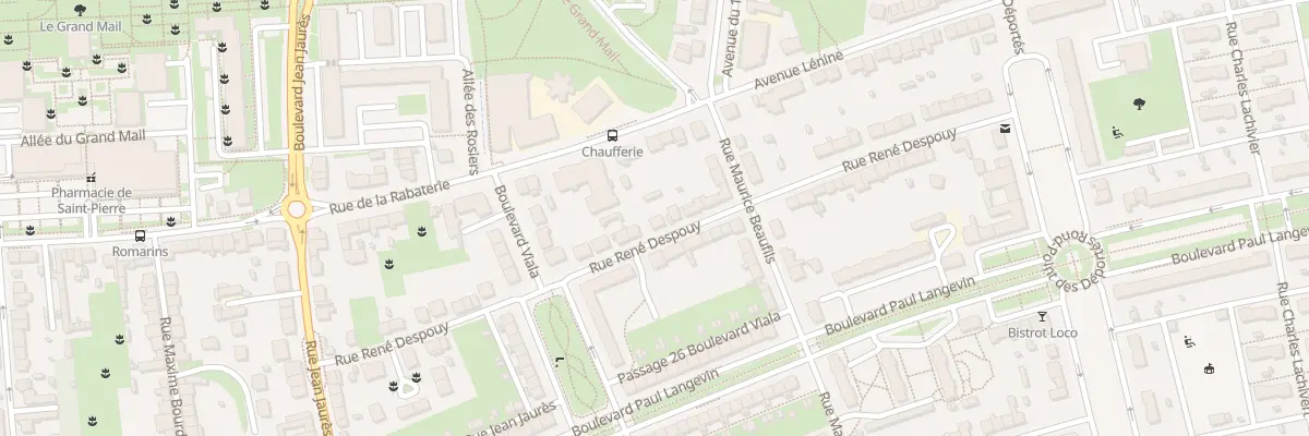 Plan du 50 Rue René Despouy à Saint-Pierre-des-Corps