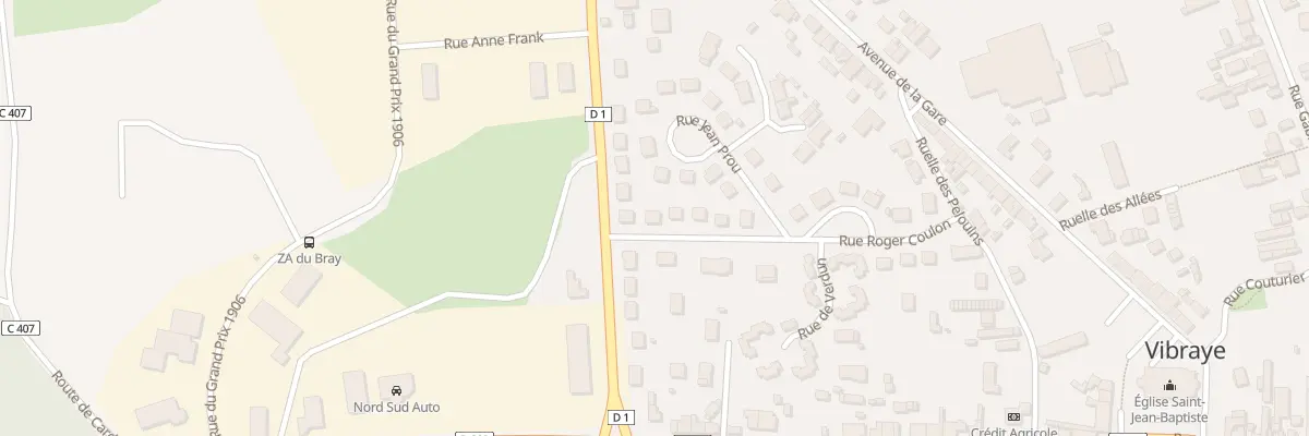 Plan du 20 Rue Roger Coulon à Vibraye