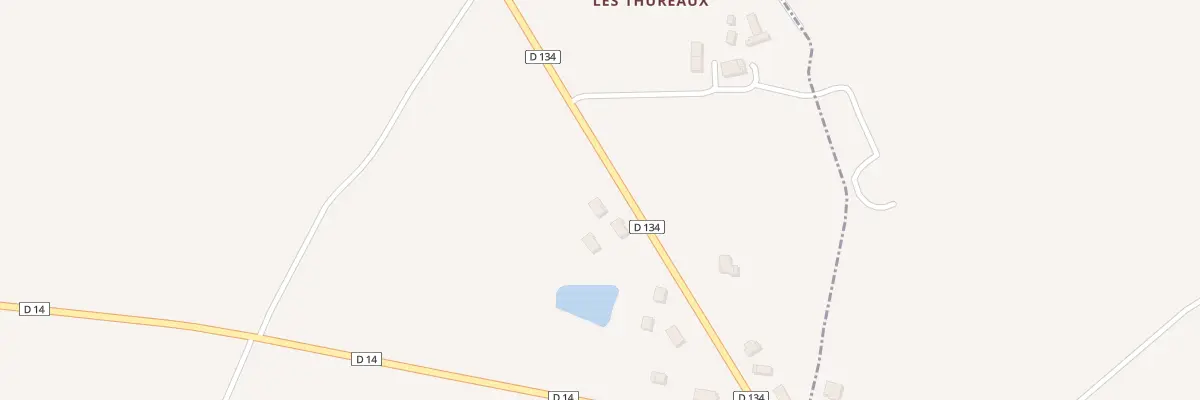 Plan du 1 Les Terres Rouges à Leigné-les-Bois