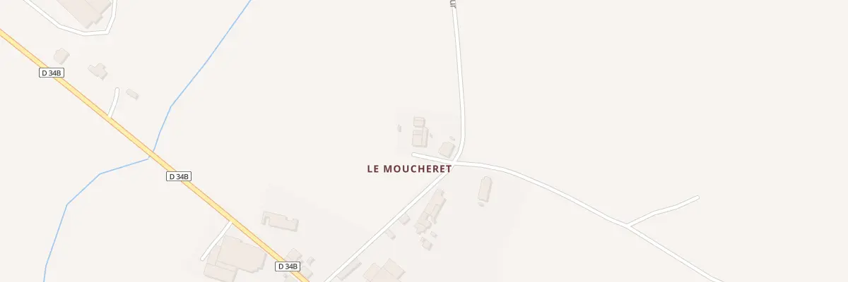 Plan du 5 Rte du Vieux Four à Oradour-Fanais
