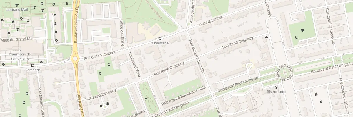 Plan du 52 Rue René Despouy à Saint-Pierre-des-Corps