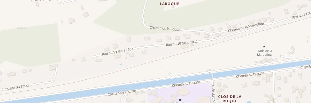 Plan du 767 Rue du 19 Mars 1962 à Lalinde