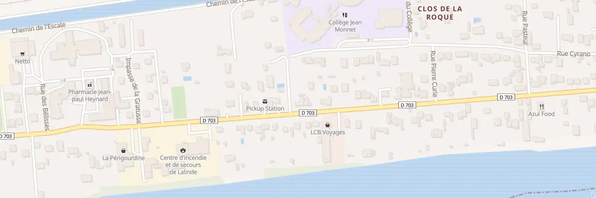 Plan du 64 Av Paul Langevin à Lalinde