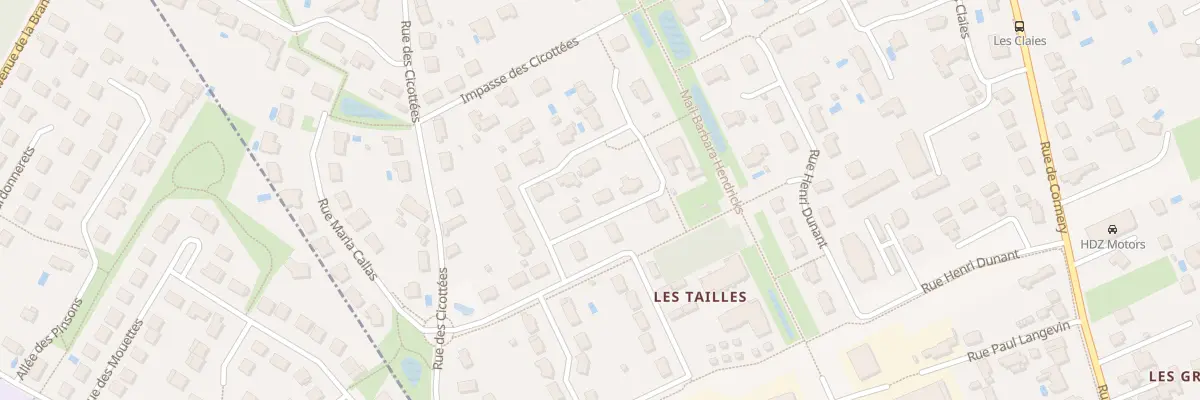 Plan du 9 Rue Amalia Rodrigues à Saint-Avertin
