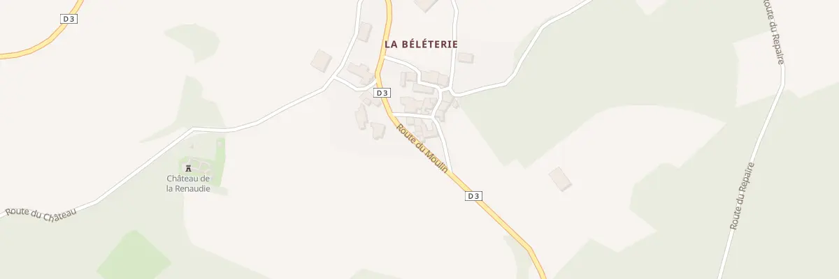 Plan du 244 Beleterie à Saint-Front-la-Rivière