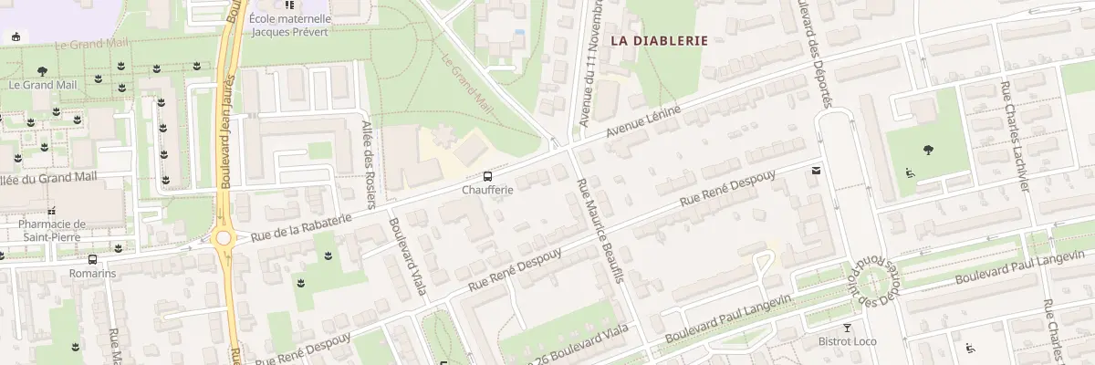 Plan du 113 Rue de la Rabaterie à Saint-Pierre-des-Corps