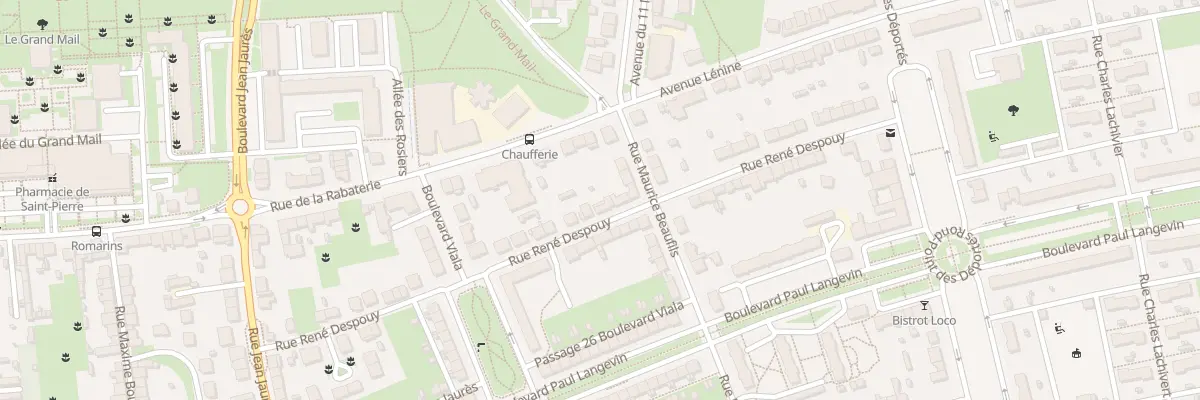 Plan du 54B Rue René Despouy à Saint-Pierre-des-Corps