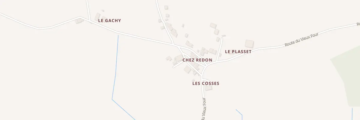 Plan du 5091 Chez Redon à Abzac