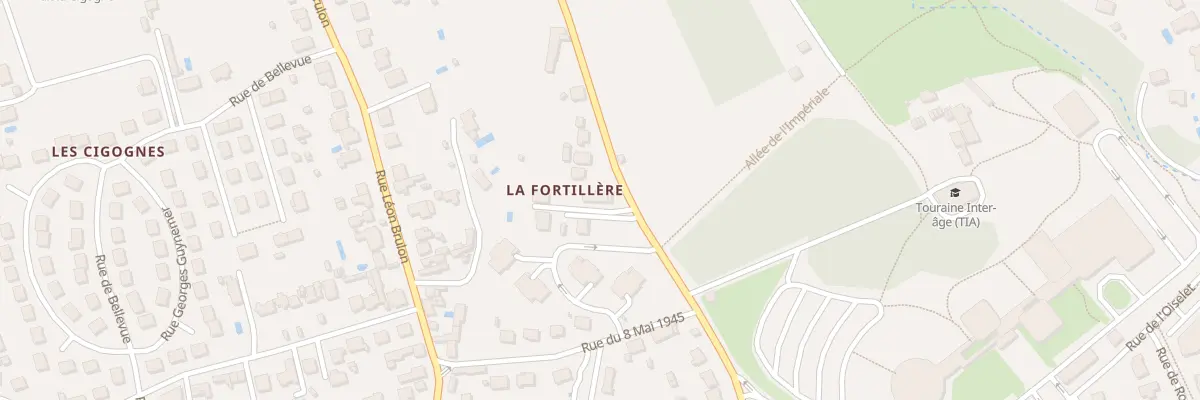 Plan du 111 Rue de Cormery à Saint-Avertin
