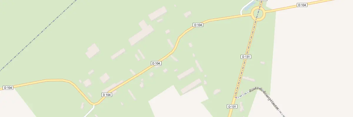 Plan du 1980 Rte de Flamare à Louvetot