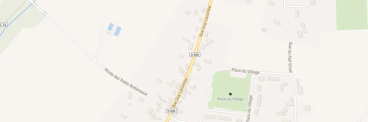 Plan du 13 Rue Guy Lacombe à Ambenay